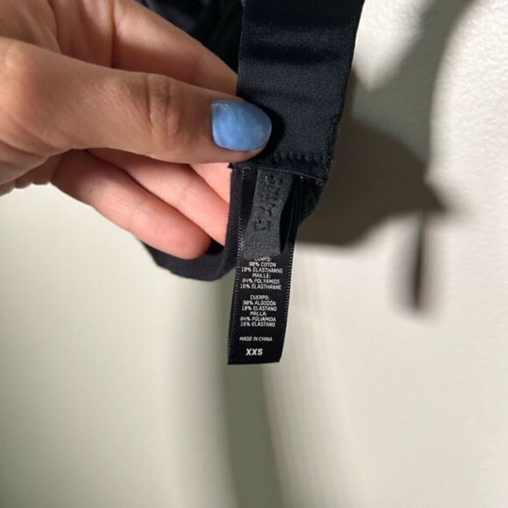 NWOT Skims COTTON JERSEY TRIANGLE BRALETTE XXS - Picture 5 of 5